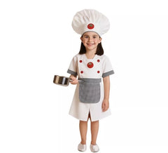Chefkoch Tomaten Kostüm für Mädchen