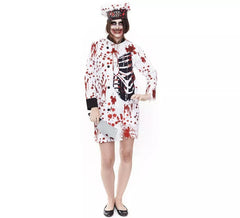 Zombie-Köchin-Kostüm für Damen