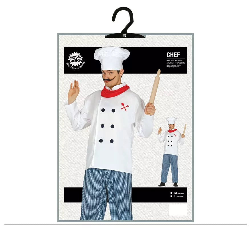 Translation missing: de.Disfraz de Cocinero para hombre