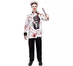 Zombie-Kochkostüm für Herren