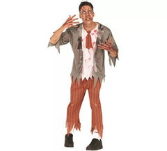Zombie-Schuljungenkostüm für Herren