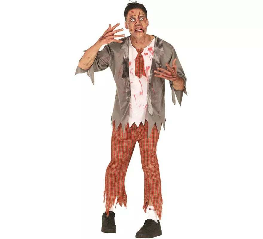 Translation missing: de.Disfraz de Colegial Zombie para hombre