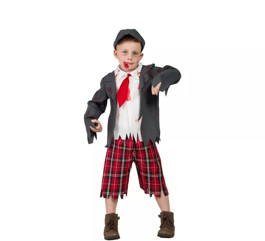 Translation missing: es.Disfraz de Colegial zombie para niño