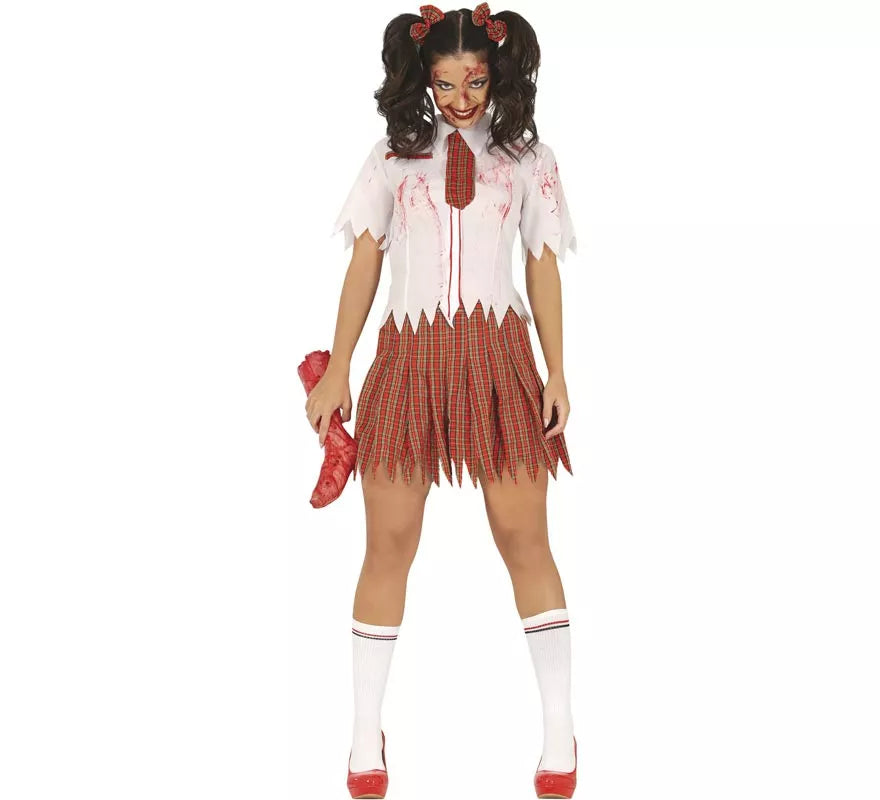 Translation missing: de.Disfraz de Colegiala Zombie para mujer