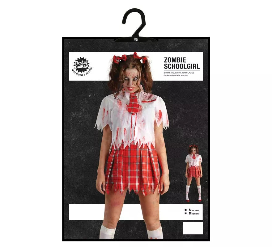 Translation missing: de.Disfraz de Colegiala Zombie para mujer