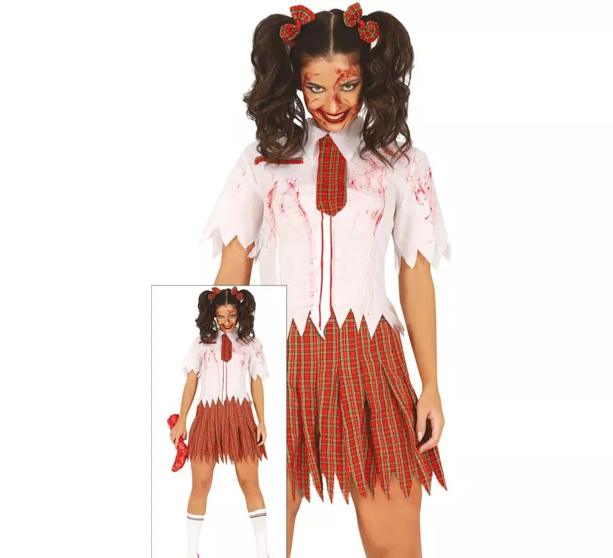 Translation missing: de.Disfraz de Colegiala Zombie para mujer