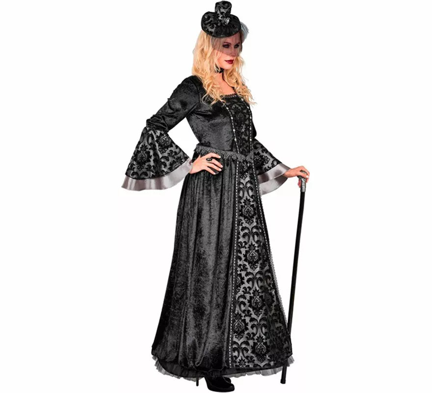Translation missing: de.Disfraz de Condesa Vampiresa Oscura para mujer