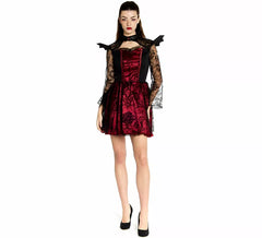 Vampirgräfin Kostüm für Damen
