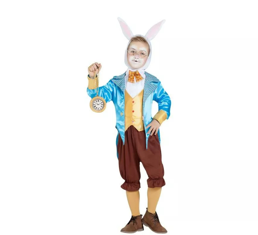 Translation missing: de.Disfraz de Conejo del Tiempo para niño