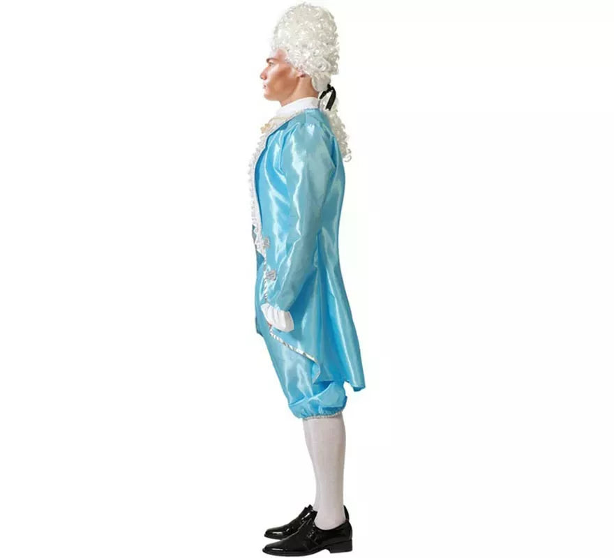 Translation missing: de.Disfraz de Cortesano azul para hombre