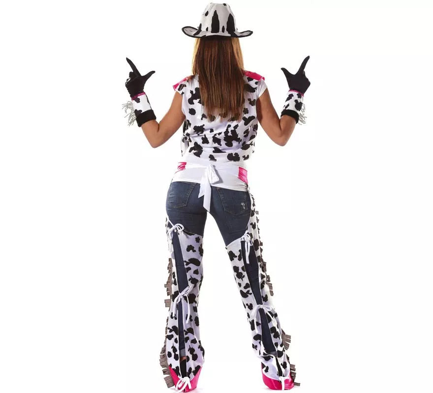 Disfraz de Cowgirl Rodeo rosa