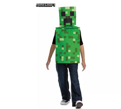 Creeper- Kostüm Minecraft mit Maske für Jungen