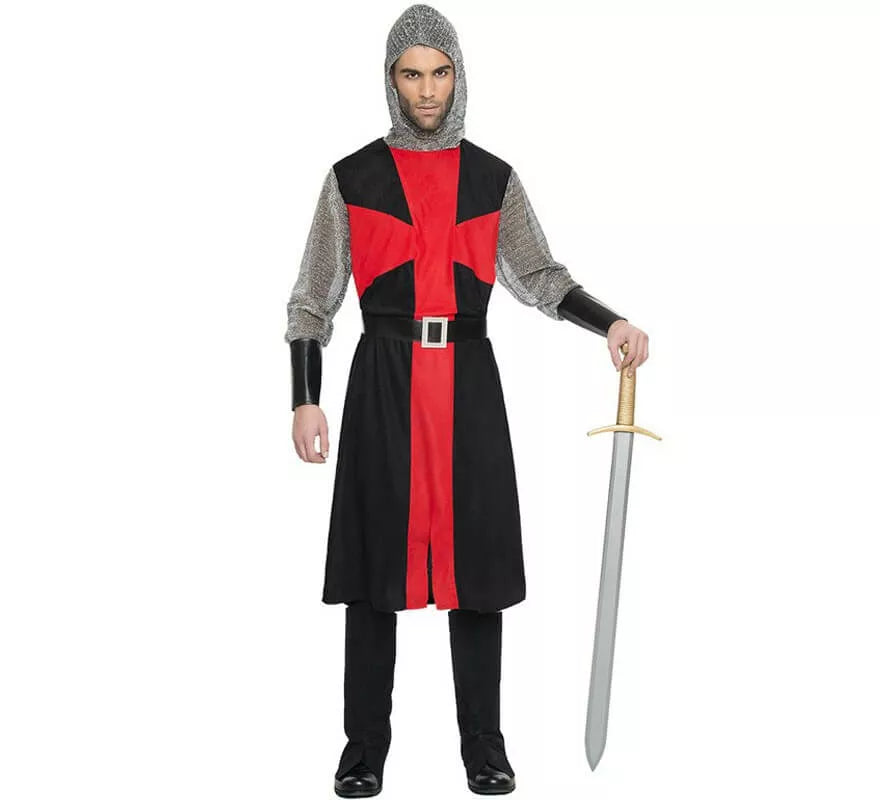 Translation missing: de.Disfraz de Cruzado Medieval para hombre