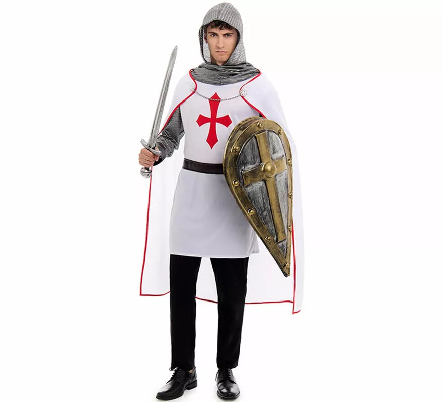 Translation missing: de.Disfraz de Cruzado Templario para hombre