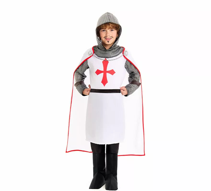 Translation missing: de.Disfraz de Cruzado Templario para niño