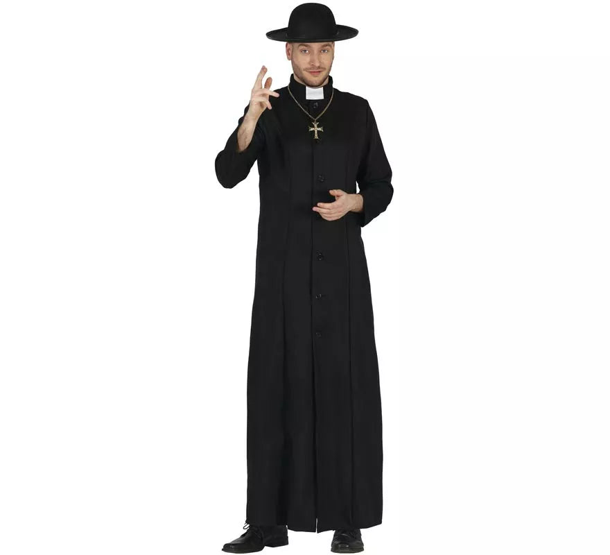 Disfraz de Cura Párroco para hombre