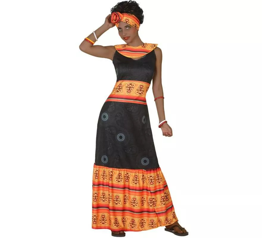 Translation missing: de.Disfraz de Curandera Africana para mujer