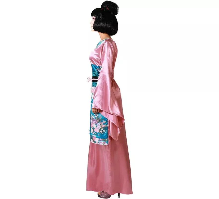 Translation missing: de.Disfraz de Dama China Kimono Rosa para mujer