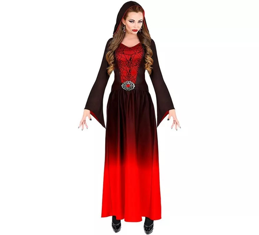 Translation missing: de.Disfraz de Dama Gótica rojo para mujer