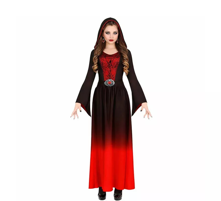 Translation missing: de.Disfraz de Dama Gótica rojo para mujer