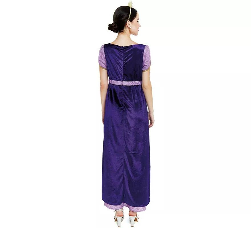 Translation missing: de.Disfraz de Dama Medieval morado y lila para mujer