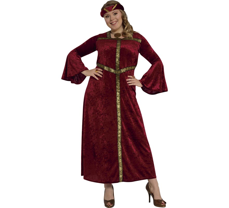 Disfraz de Dama Medieval para mujer