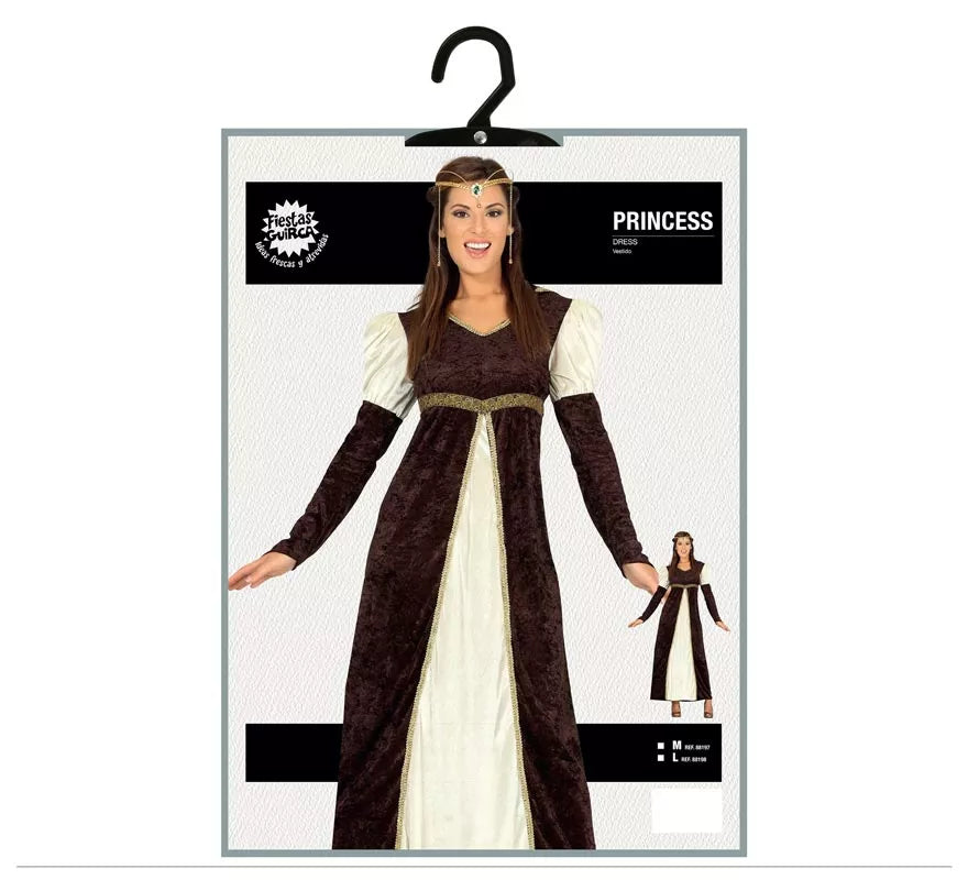 Disfraz de Dama Medieval para mujer