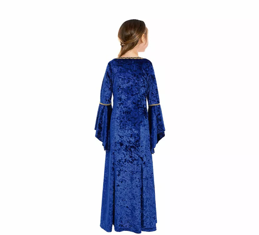 Disfraz de Dama Medieval para niña