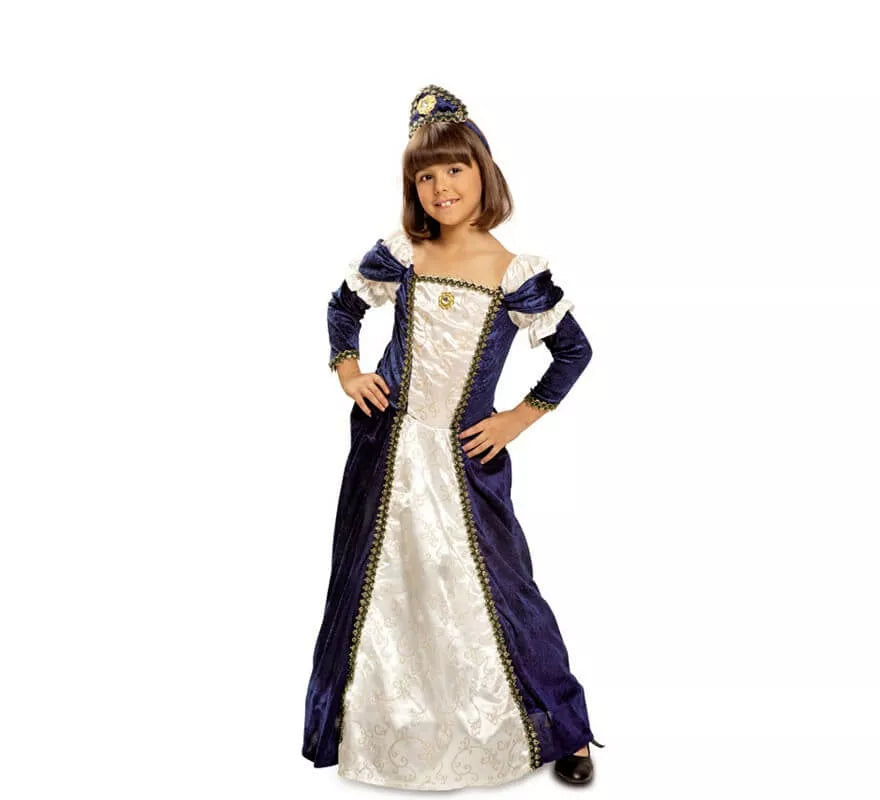 Translation missing: de.Disfraz de Dama Medieval para Niña