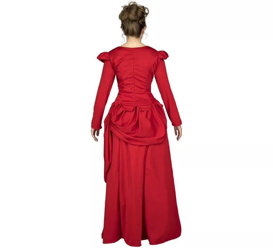 Translation missing: de.Disfraz de Dama roja del oeste para mujer