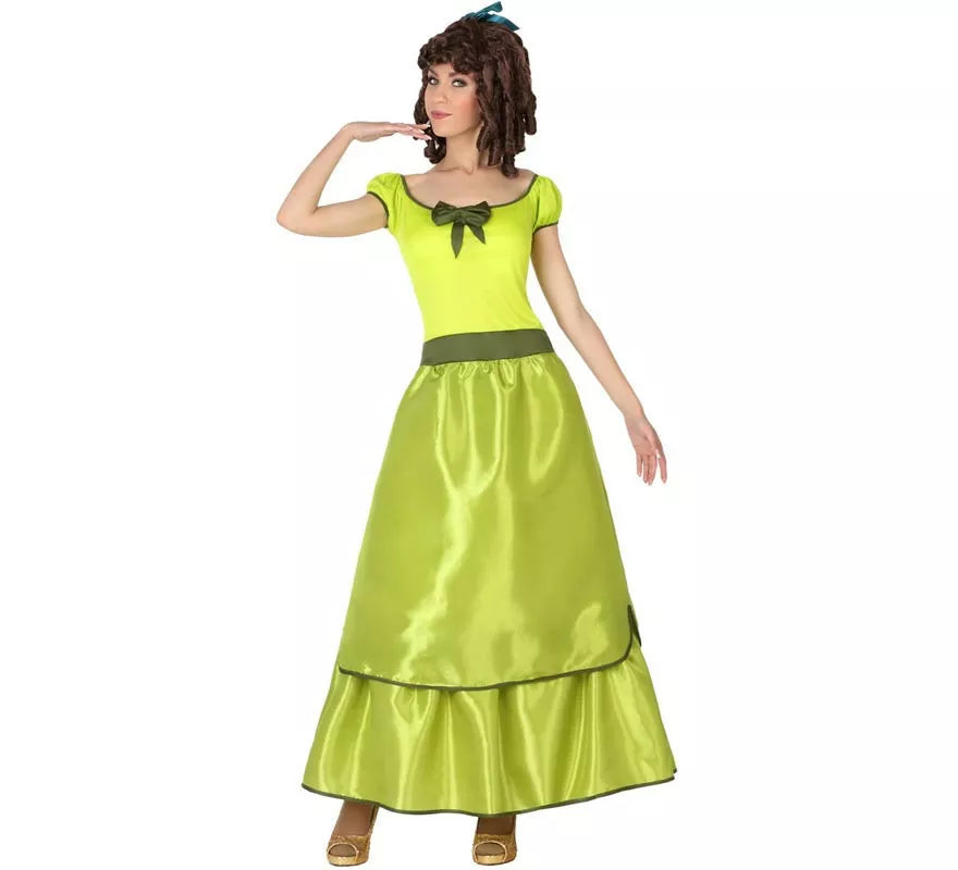 Disfraz de Dama Sureña amarillo para mujer