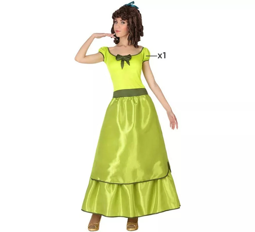 Translation missing: de.Disfraz de Dama Sureña amarillo para mujer