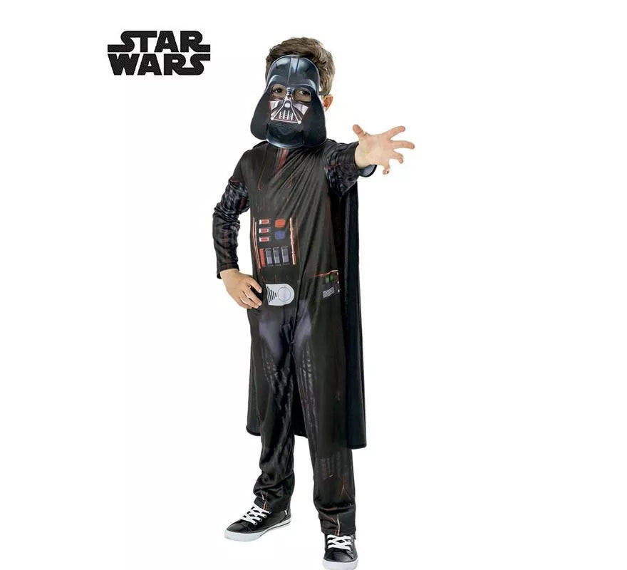 Translation missing: de.Disfraz de Darth Vader Star Wars Green Col con máscara para niño