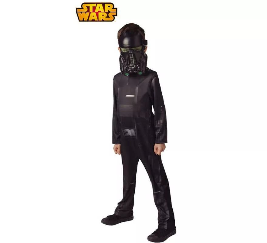 Translation missing: de.Disfraz de Death Trooper Negro Classic de Star Wars Rogue One para niño