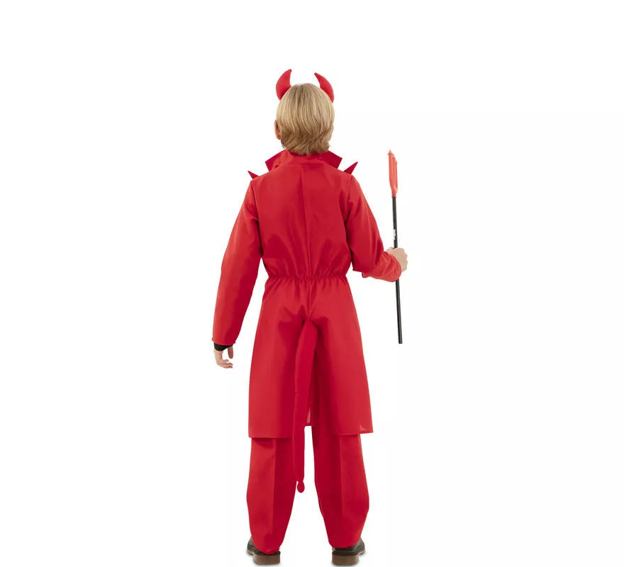 Translation missing: de.Disfraz de Demonio Elegante con chaqueta para niño