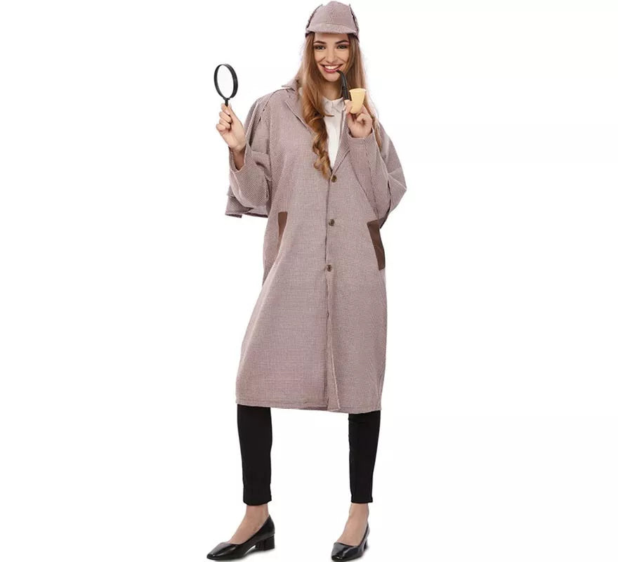 Translation missing: de.Disfraz de Detective de los años 30 con gorro para hombre