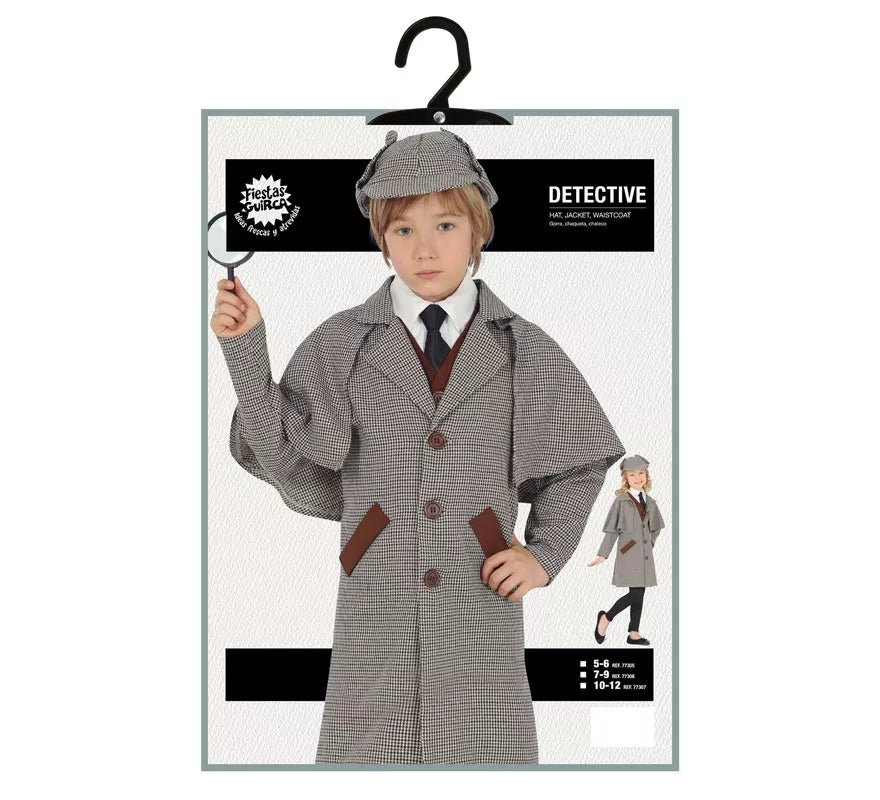 Translation missing: de.Disfraz de Detective Inglés para niños