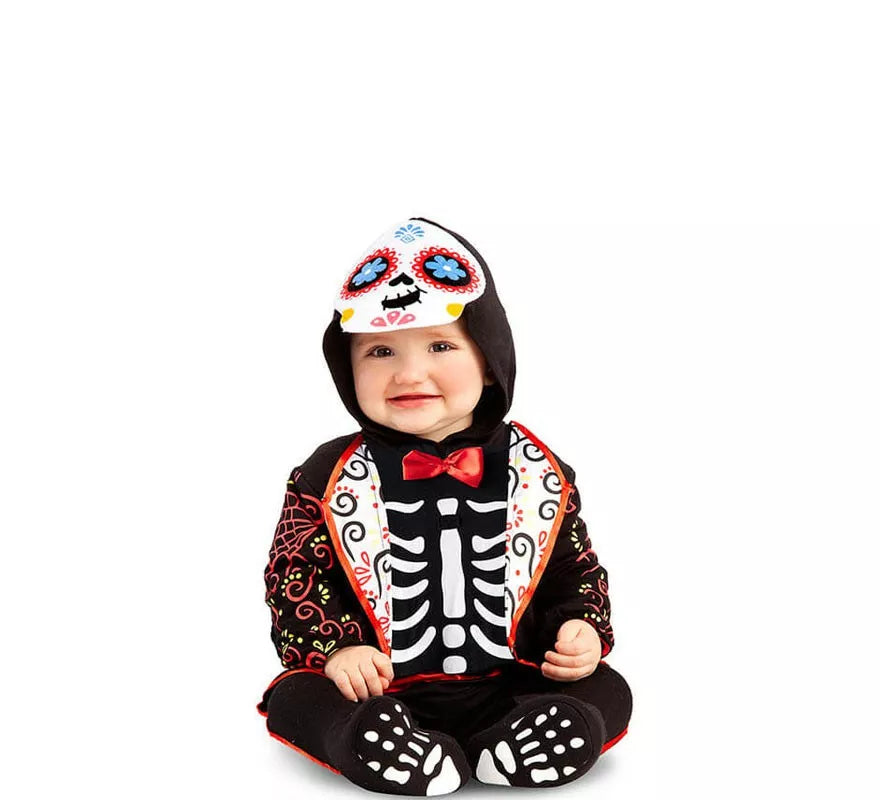 Translation missing: de.Disfraz de Día de los Muertos para bebé