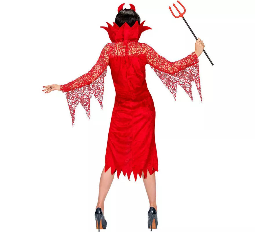 Translation missing: de.Disfraz de Diablesa Telaraña para mujer