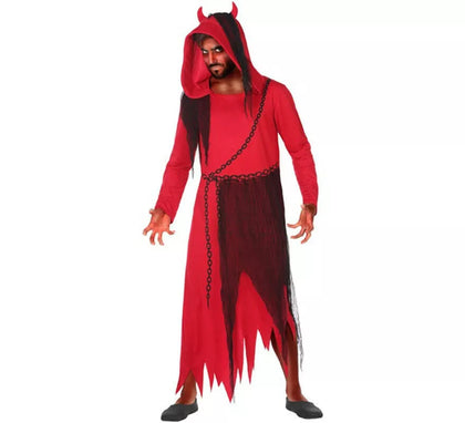 Disfraz de Diablo con Cadenas para hombre