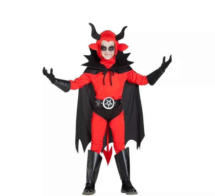 Translation missing: de.Disfraz de Diablo con Estrella para niño