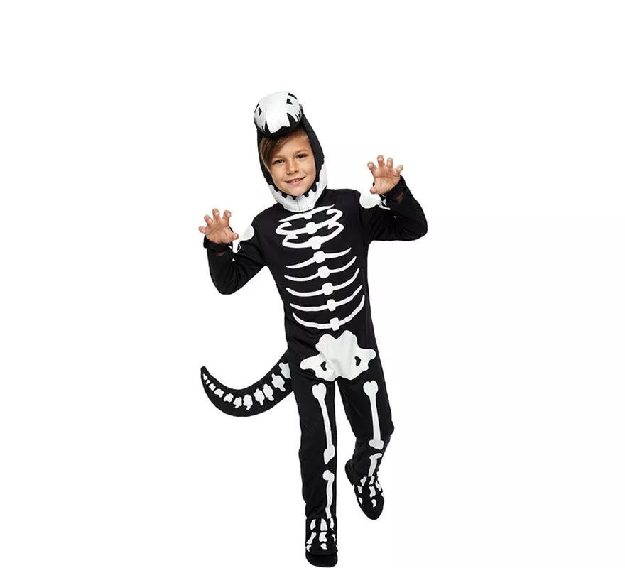 Translation missing: de.Disfraz de Dinosaurio Esqueleto para niño
