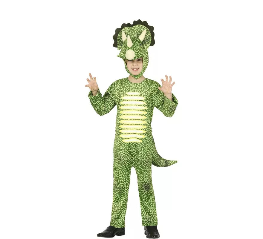 Translation missing: de.Disfraz de Dinosaurio Triceratops para niños