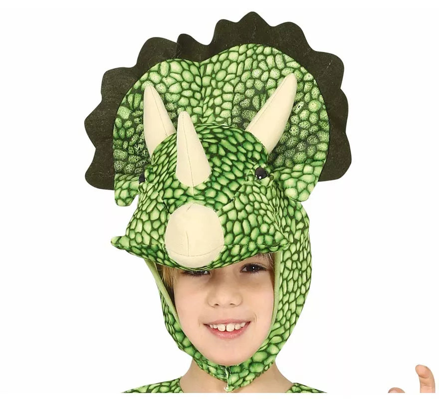 Translation missing: de.Disfraz de Dinosaurio Triceratops para niños