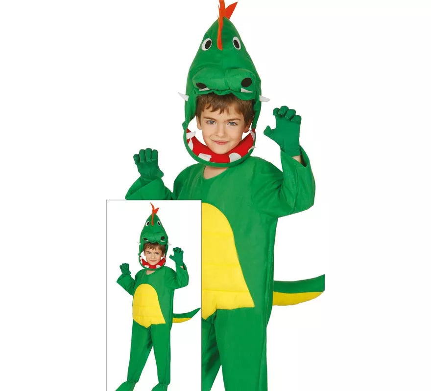 Translation missing: de.Disfraz de Dinosaurio verde
