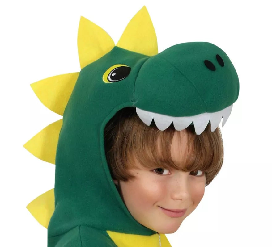 Translation missing: de.Disfraz de Dinosaurio verde para niños