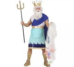 Gott Poseidon oder Neptun Kostüm für Herren