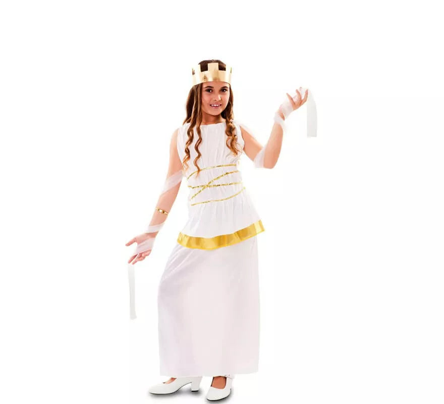 Translation missing: de.Disfraz de Diosa Atenea Griega para niña