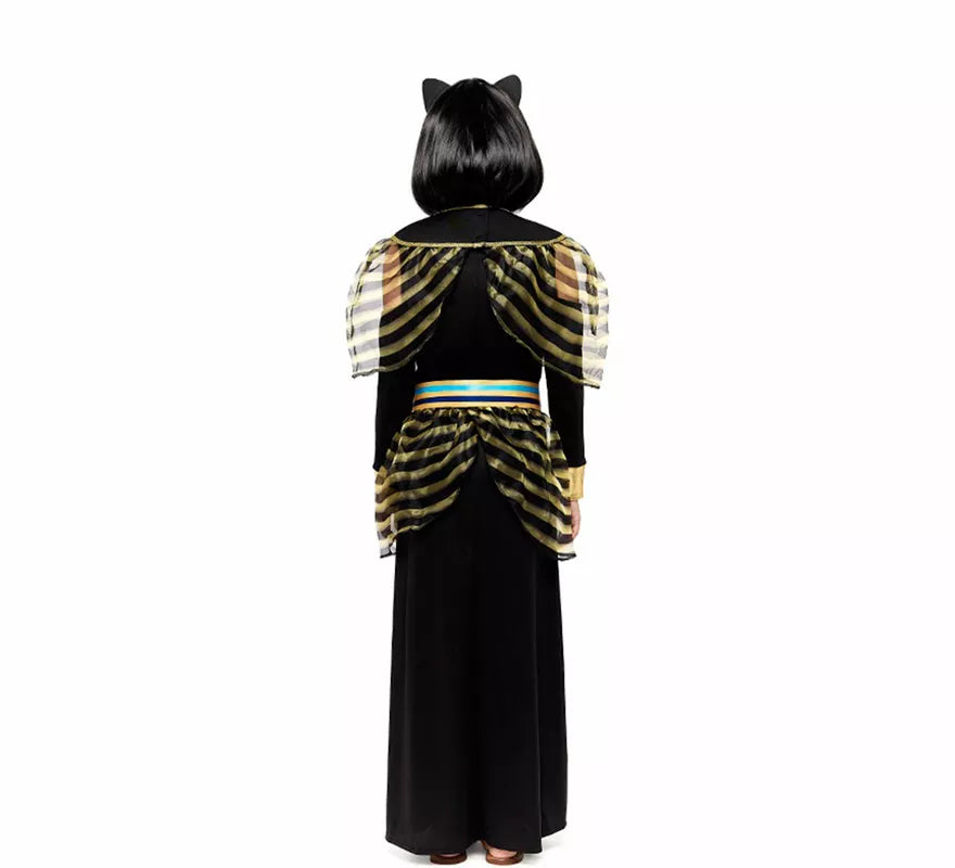 Translation missing: de.Disfraz de Diosa Bastet Egipcia para niña