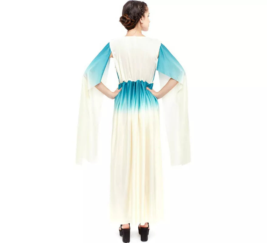 Translation missing: de.Disfraz de Diosa Griega Azul y Blanco para mujer